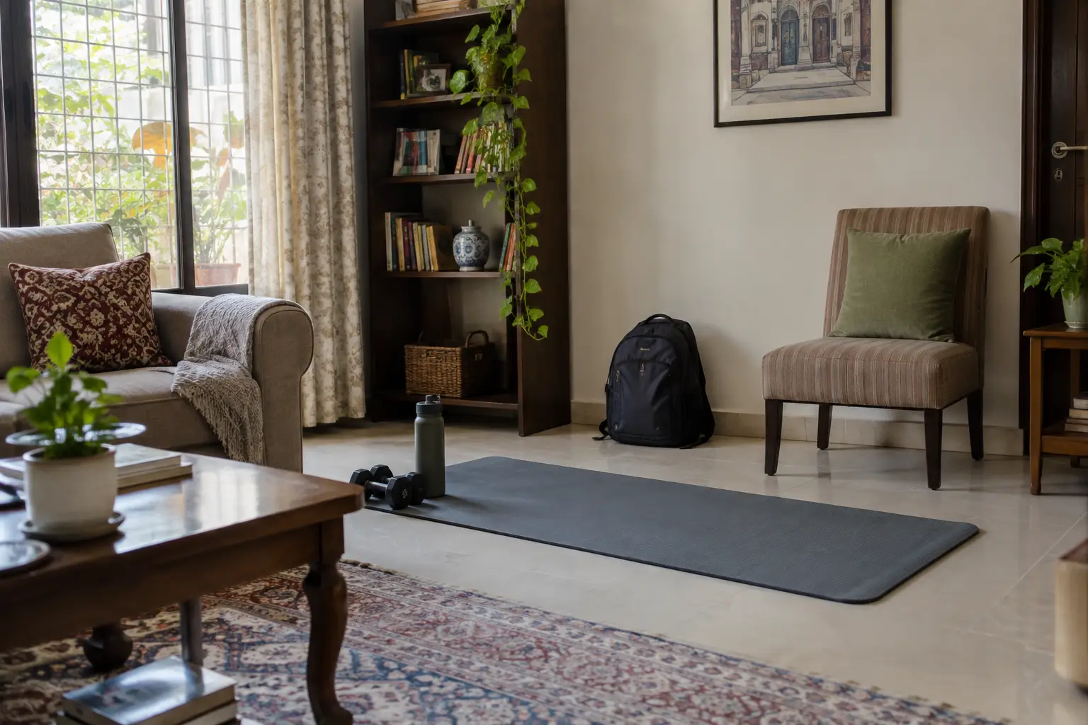 Home Workouts for Fat Loss: The Quiet-Room Plan